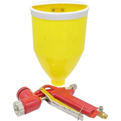 3L Air Paint SpraGun Diatom mud sandblast real stone paint compressor latex paint Airbrush for exterior embossed paint
