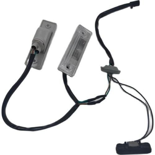 95961097 headlamp with trunk release switch to lock the rear door cover button