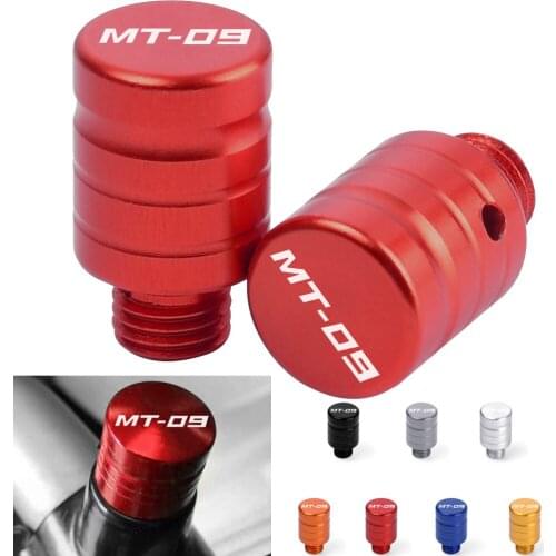10MM×1.25 Motorcycle CNC Aluminum Mirrors Hole Screws Plug Cap For YAMAHA MT-09 MT09 mt 09 FZ09 fz 09 2017-2021 2018 2019 2020
