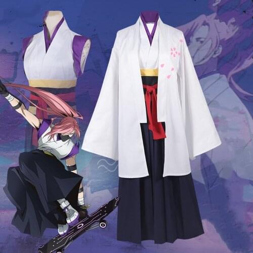 Anime SK8 The Infinity Cherry Blossom Cosplay Costume Sakurayashiki Outfits Japanese Kimono Uniform Halloween Carnival Suits