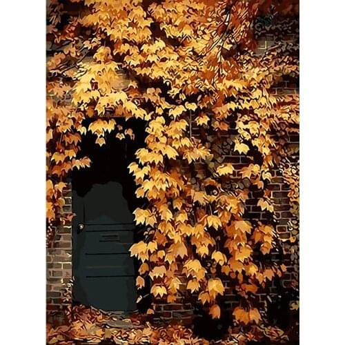 DIY Frame Tree Painting By Numbers Wooden Frame 40x50cm Combination Unique Gift Wall Art Picture Artworks Home Decor