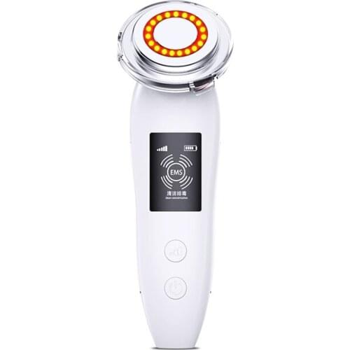 Home Use EMS Microcurrent Facial Massager LED RF Photon Rejuvenation Facial Beauty Instrument