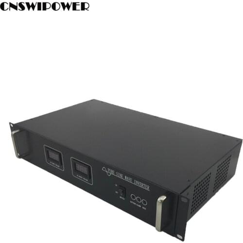 DC to AC power inverter 1000VA 19 inch rack mount inverter inverter 12 24 48