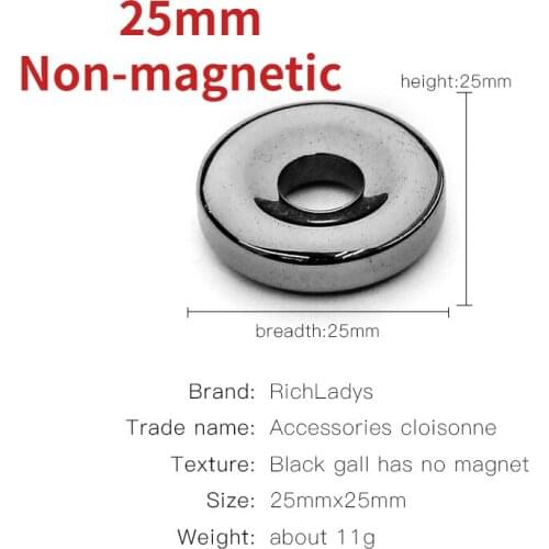 Natural Hematite 25m Loose Seed Large Beads charms Luck Blessing Change Destiny for Jewelry Making DIY Bracelet Necklace Earring