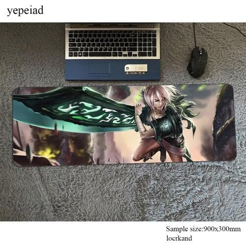 Lol mouse pad gamer 900x300x3mm notbook mouse mat Custom gaming mousepad large Boy Gift pad mouse PC desk padmouse mats