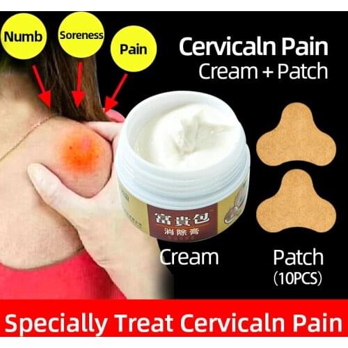 30gCervical Spine Pain Relief Cream Medically Treat Back Neck Muscle Cervical Arthritis Joints Pain Health Care Oinment Plaster