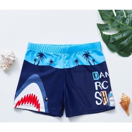 2020 Swim Trunks Boys Trunks Swimsuit 2-9Y Childrens Swimwear Kids Shark Trunks Beachwear Boys Bathing Suit 1050