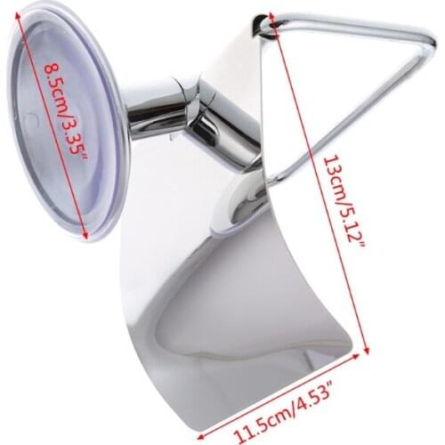 Bathroom Toilet Roll Paper Holder Vacuum Suction Cup Stainless Steel Wall Mount