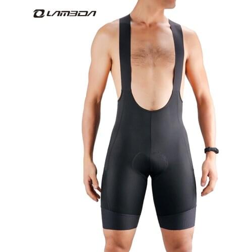 2021 New Arrival! Lameda Cycling Bib Shorts Mens Breathable Tight-fitting Road Mountain Bike Shorts Antislip Silicone Gel Cuff