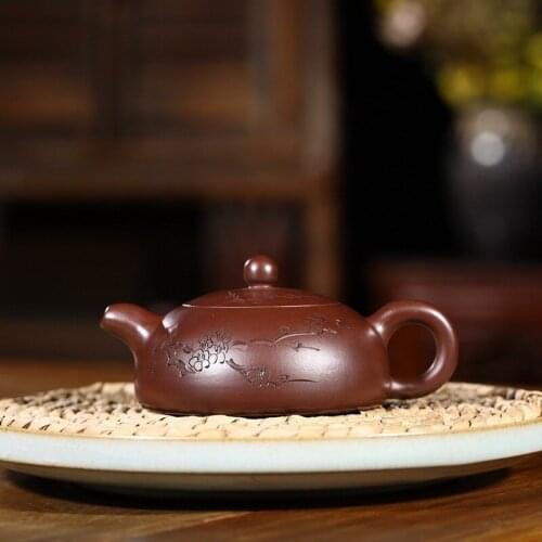 Sand pot of rhyme sea yixing are recommended by vivi sells all hand custom sketch kung fu tea set