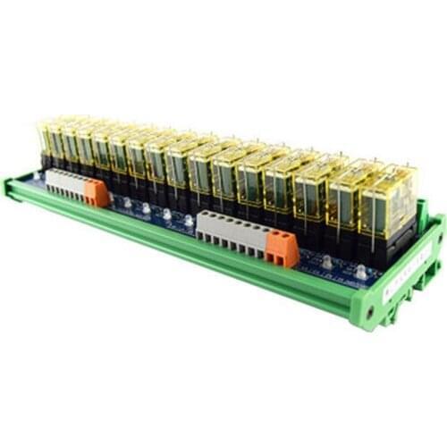 Relay single-group module 16-way compatible NPN/PNP signal output PLC driver board control board