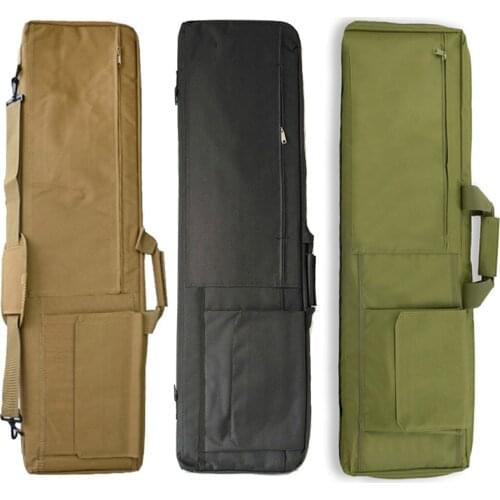 85CM/100CM Tactical Gun Bag Airsoft Sniper Rifle Cases Gun Carry Bag Military Paintball Shooting Molle Pouch Hunting Accessories
