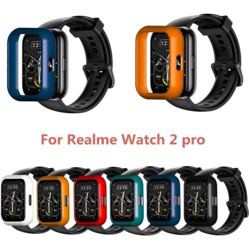 Protector Case For Realme Watch 2 Pro Protective Shell Hard Plastic PC Frame Bumper For Realme Smart Watch Accessories
