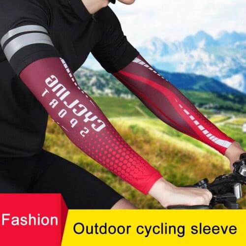 1 Pair Sports Arm Sleeve Basketball Cycling Arm Warmer Summer Running Arm Cover Breathable Cooling Sun Protection