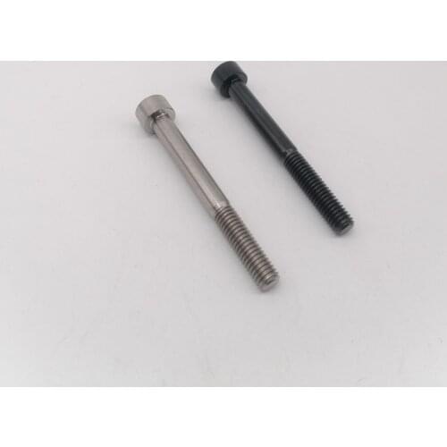 1 Pcs Titanium Ti M6x55mm Bolt Allen Head Screw M6 Titanium bolt M6*55mm for Bike Stem