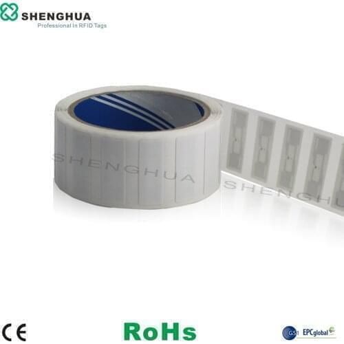 10pcs/lot Warehouse Management Long Range Passive Uhf RFID Sticker Blank Paper RFID Tag Adhesive For Asset Tracking
