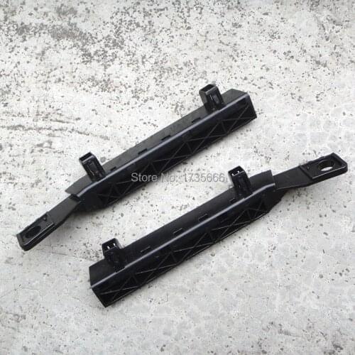 4 Set (8Pcs) Front L+R Bumper Brackets 62224-EM30A 62225-EM30A For Nissan 2007-2012 Versa 1.6 S 1.6 SV 1.8 S S Sedan