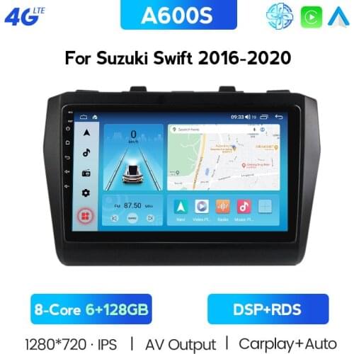 NAVITREE 9" 2 Din Android Car Multimedia Player For Suzuki Swift 2017 2018 2019 Head Unit Auto Radio GPS Navigation BT WIFI SWC