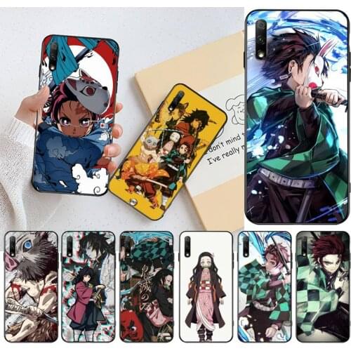 Slayer Kimetsu no Yaiba DIY Luxury Phone Case For Huawei Nova 6se 7 7pro 7se honor 7A 8A 7C Prime2019