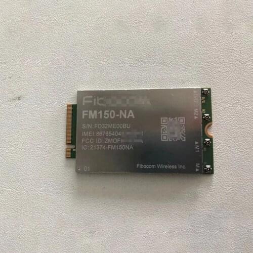 Fibocom FM150-NA 5G M.2 module 5G Sub-6 MIMO LTE LAA WCDMA for north America support GPS GLONASS Beidou Galileo QZSS SA/NSA ENDC