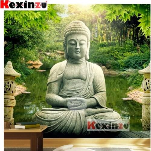 Kexinzu Full 5D DIY fashion Square Diamond Painting"Buddha statue"3D Embroidery Cross Stitch Rhinestone Mosaic Home Decor Gift K
