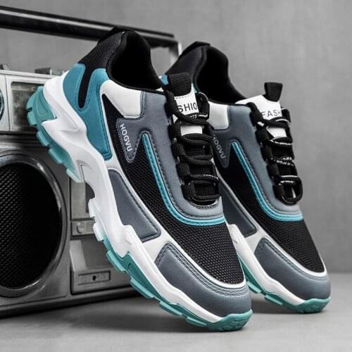 New Spring Thick Bottom Sport Shoes Men All-Match Youth Breathable Fashion Tennis Running Shoes Male Sneakers Zapatos De Lona
