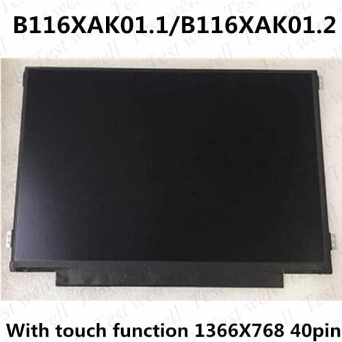 Original For HP Chromebook 11 G5 EE / G6 EE DISPLAY 1366*768 MATRIX WXGA 11.6'' eDP LCD LED Screen B116XAK01.1 B116XAK01.2