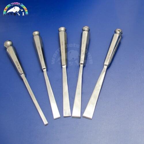 Orthopedic Osteotome Straight Tessier Bone Graft Osteotome Stainless Steel Veterinary Orthopedic Instrument
