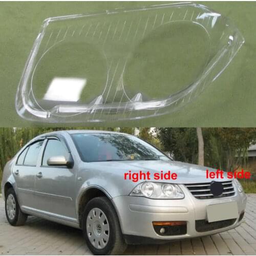 For Volkswagen VW Bora / Jetta Clasic 2006 2007 2008 Front Headlamps Transparent Lampshade Headlight Shell Glass Cover Lens