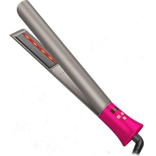 SURKER Professional Hair Straightener 2 in 1Hair Curler Negative Hair Curling Tongs Ceramic Beauty Styling Tool