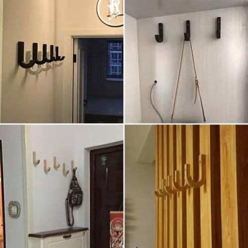 Coat hanger decorative wall wood hanger hooks for hanging hanging clothes coat hook hook wooden wall hanger rack decoration