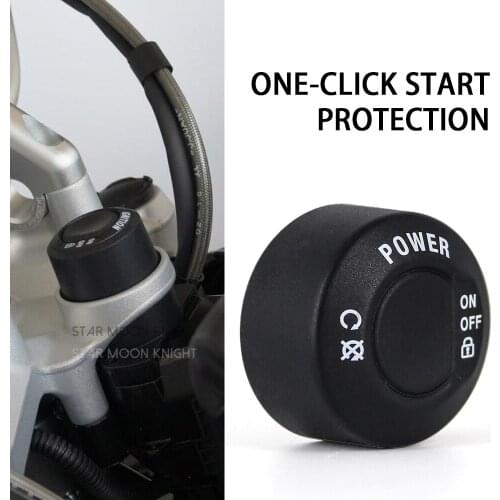 F900 R Motorcycle One-key Start Protective Cover FOR BMW R1250GS R1200GS F850GS F750GS ADVENTURE F900R Switch Protective Cover
