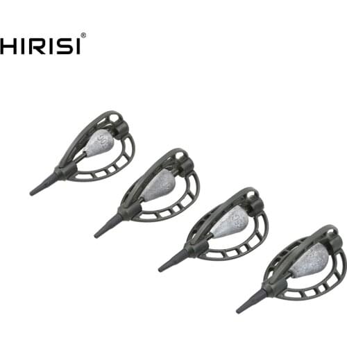 10x Carp Fishing Feeder Baiting Tool 30g, 40g, 45g, 60g