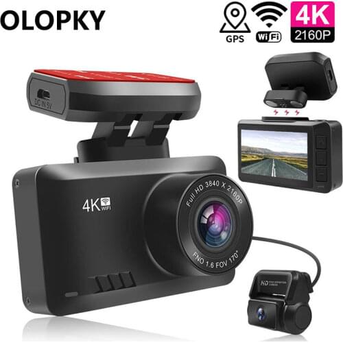 New Dash Cam Sony IMX415 Sensor 2160P HD GPS Vehicle Drive Auto Video DVR 4K Wifi Smart Connect Car Camera Recorder 24H Parking