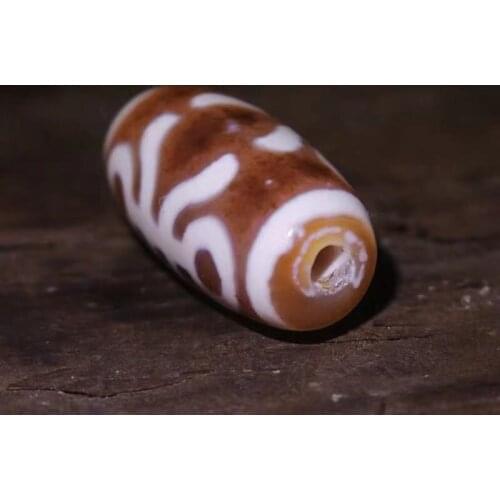 Natural Red Agate Beads,Totem Big Men Dzi,12mm*25mm Beads,Tibetan Dzi Amulet Beads for Bracelet/Necklace DIY Jewelry Making