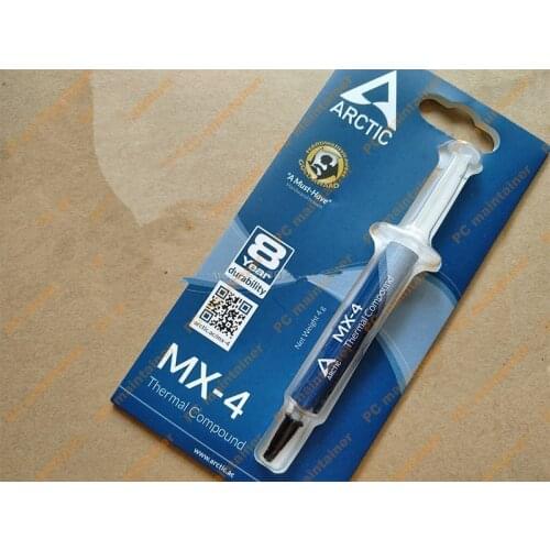 For Arctic Cooling MX-4 MX4 4g 8.5W/MK Thermal Compound Grease pads Heatsink Paste Cooling for Overclocking Heat dissipation