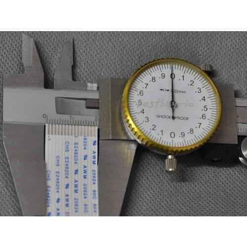 1.25mm Spacing + 265mm Length + 15Pin A / same direction line Soft wire FFC Flexible Flat Cable.15P-1.25A-265MM