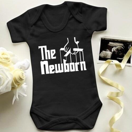 Pregnancy Announcement Baby Bodysuit Funny Newborn Baby Onesies Cotton Summer Boy Girls Short Sleeve Rompers Shower Gift Clothes