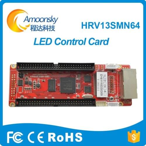 Low price led display cabnient usage dbstar hrv13smn64 mini led receiving card for p10 outdoor led panel