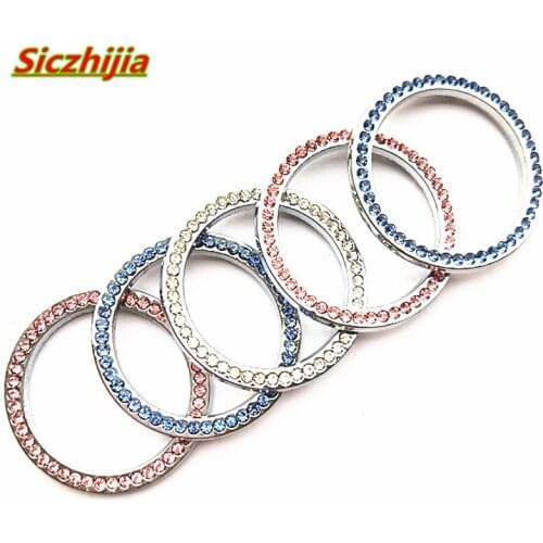 One button start stop ignition ring decoration for Subaru Forester Outback Legacy Impreza XV BRZ