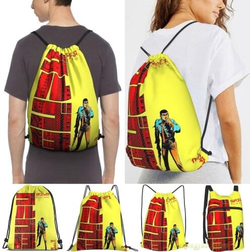 Unisex Drawstring Bags Golgo 13 Volume 1 Women Drawstring Backpacks Men Outdoor Travel Backpacks Training Fitness Bag