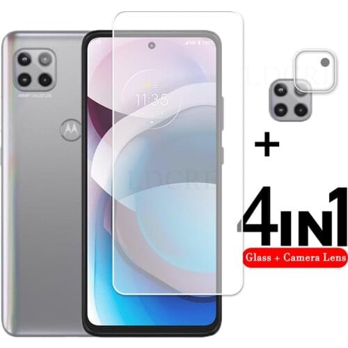 2PCS For Motorola One 5G UW Ace Glass Tempered Protective Glass for Moto One 5G UW Ace Camera Lens For Motorola One 5G UW Ace