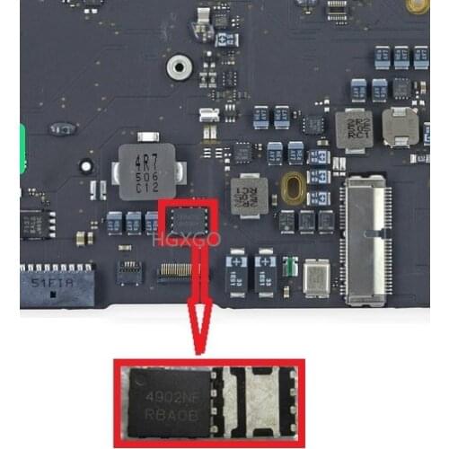 10PCS Q7130 for Macbook Air 13' 2015 A1466 820-00165 4902NF IC Chip Motherboard fix part