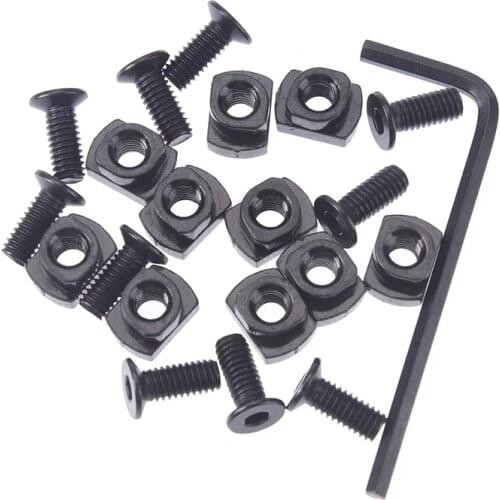 10Pcs Screw And Nut Replacement For MLOK Handguard Rail Sections Hunting