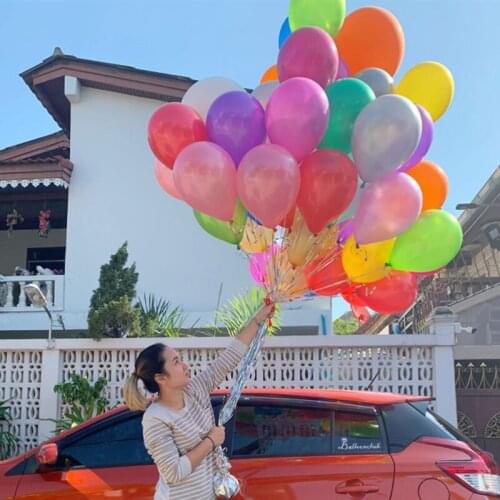 12inch Thick 3.2g Black Latex Balloons Helium Balloon Inflatable Wedding Decorations Kids Air Balls Happy Birthday Party Ballon