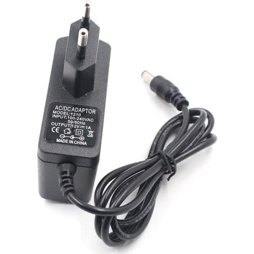 12V 1000ma Lead Acid Dry Battery Charger for Car Motorcycle 12 Volt 1A Electric Toy Tool Motor Power Charging Adapter 15PCS