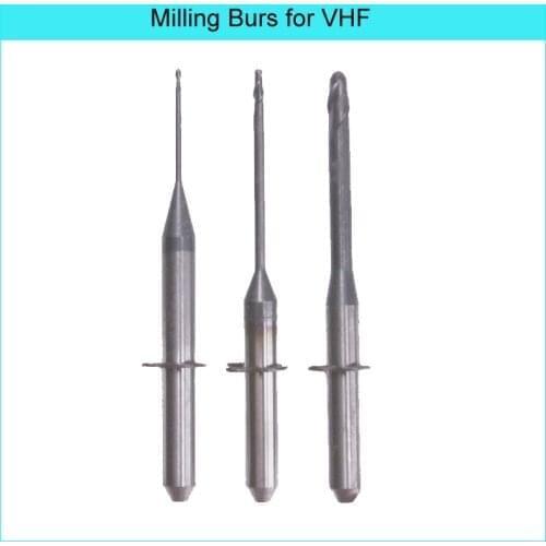 VHF milling burs with DC Coating for milling Dental Zirconia Block