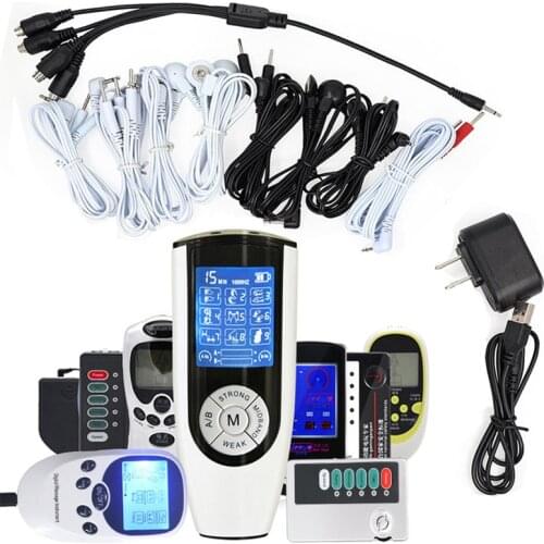 Electro Shock Wire For 9 Style SM Strong Electro Shock Host,Electric Stimulate Massage Power Therapy Box Machine,Medical Sex Toy