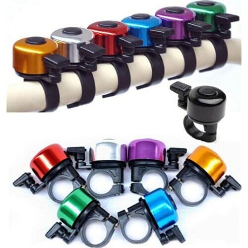 Aluminum Alloy Loud Sound Bicycle Bell Handlebar Safety Metal Ring Environmental Bike Cycling Horn Multi Colors 2017