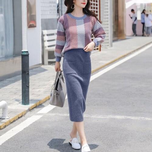 Huan-Qing Women's Knitted Skirts